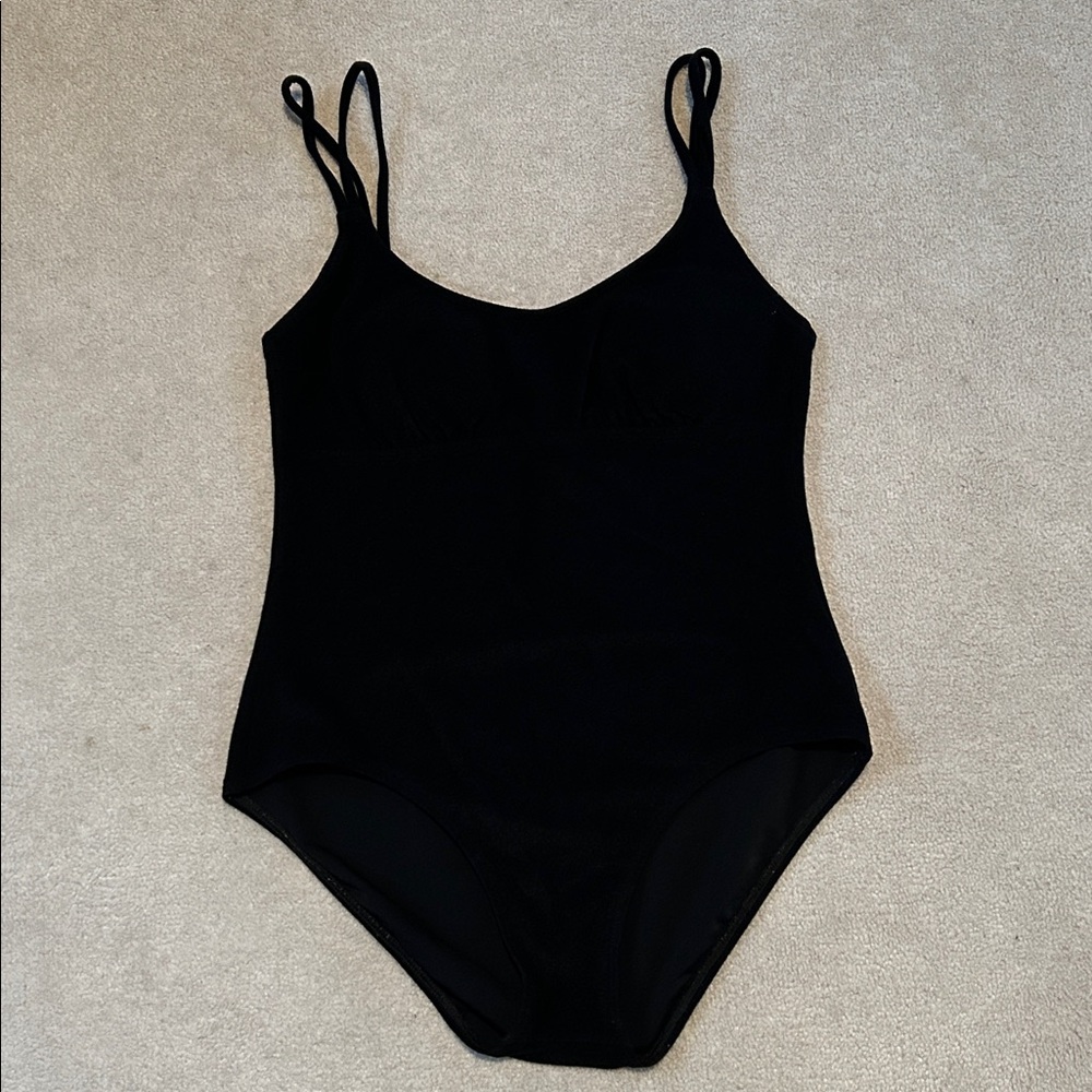 Athena Black One-Piece Swimsuit
